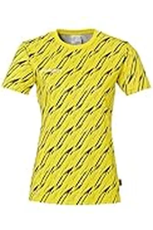 Uhlsport Progressive 28 Jersey Camiseta de fútbol de Manga Corta Camiseta Deportiva para niños y Adultos - Corte de Mujer - Camiseta Deportiva Transpirable
