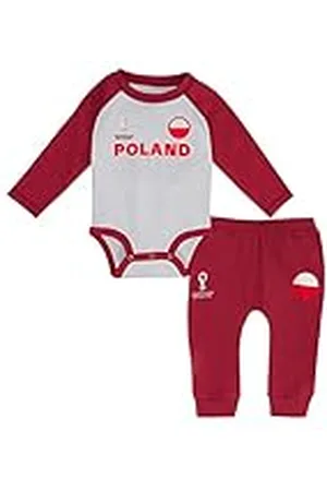 FIFA Conjunto de Manga Larga para Crecer/Enredadera y pantalón Polonia Crecimiento, , 18 Meses Unisex bebé
