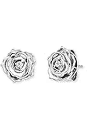 Engelsrufer Pendientes para mujer Rose Garden de de ley, sin níquel, 10mm, de ley, Circonia cúbica