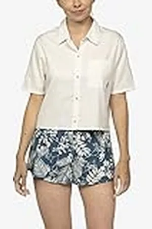 Hurley W Button Front Chambray Shirt