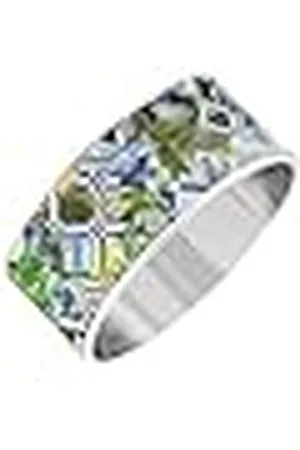 Christian Lacroix XF11018L-S - Pulsera de latón y Metal Plateado Brillante para Mujer, Talla pequeña