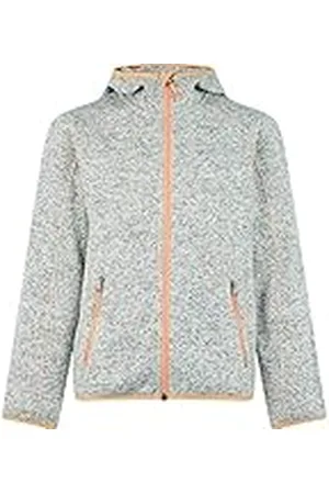 mc kinley McKINLEY Fleecejacken Skeena Chaqueta de Forro Polar para niña, Niñas, Mélange/Blanco, 164