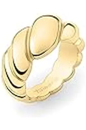 Tamaris Anillo TJ-0487-R-52 IP Gold, Acero inoxidable, Sin piedras preciosas