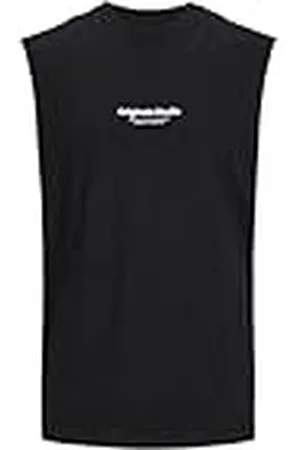 JACK & JONES Jorvesterbro Sleeveless tee Sn Camiseta sin Mangas, , XS Hombres