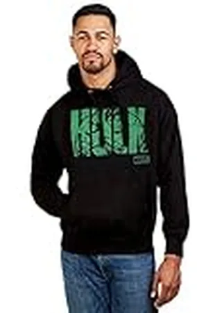 Marvel Hulk Texto Sudadera con Capucha, , L para Hombre
