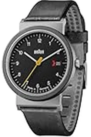 von Braun Gents AW 10 EVO Classic Watch with Black Dial and Black Leather Strap
