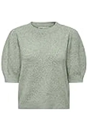 ONLY Onlrica Life 2/4 Jersey Knt Noos Suéter, Verde Chino, XS para Mujer