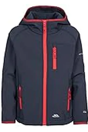 Trespass Kian Chaqueta Softshell con Capucha crecida, Infantil, , 3/4