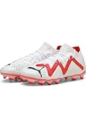 PUMA Future Pro FG/AG, Zapatillas de fútbol Hombre, Blanco Black Fire Orchid, 47 EU