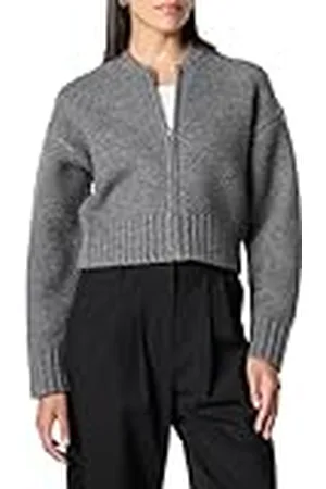 THE DROP Brynne Bomber Sweater Cardigan Cárdigans, , XXL