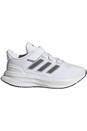 adidas ULTRARUN 5 Shoes Kids, Zapatillas para Correr, Cloud White/Core Black/Cloud White, 31.5 EU