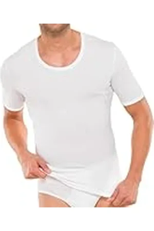 Schiesser Camiseta interior para hombre, talla 6 (L), color (100)