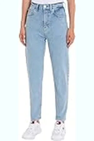 Tommy Hilfiger MOM Slim UH CG4215 DW0DW17627 Pantalones de Mezclilla, , 26W / 28L para Mujer