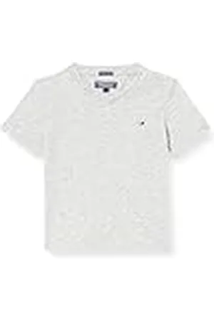 Tommy Hilfiger Boys Basic VN Knit S/S KB0KB04142 Camisetas de Punto de Manga Corta, , 110 para Niños