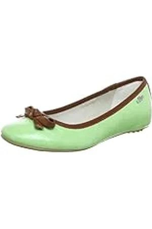 QS by s.Oliver Casual, Bailarinas Mujer, Verde-Grün (Peppermint 702), 37
