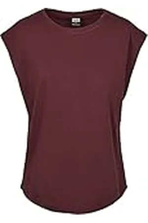 Urban classics T-Shirt Ladies Basic Shaped tee Camiseta, , XXL para Mujer