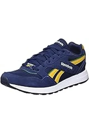 Reebok GL 1000, Zapatillas de Running Hombre, Multicolor (Vector Navy/Bright Ochre/Glen Green), 40.5 EU