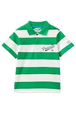 Benetton Camiseta Polo M/M 34bsg300m Camisa, , 116 cm para Niños