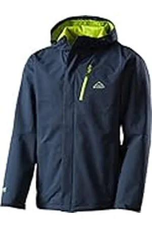 mc kinley Mckinley Gallieni - Chaqueta funcional para hombre, color azul marino/verde lima, talla S