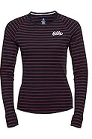 Odlo Mujer Camisa de manga larga con estampado de rayas ACTIVE WARM ORIGINALS ECO