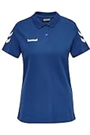 Hummel HMLGO Cotton Polo Woman Color: True Blue_Talla: 2XL