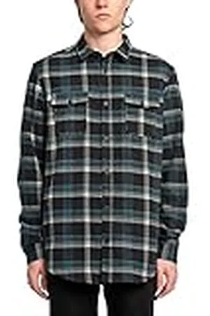 Globe Flanigan LS Shirt Camisa, Hombre, , M