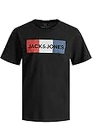 JACK & JONES Jjecorp Logo Tee S Crew Neck Noos Jr Camiseta, , 152 para Niños