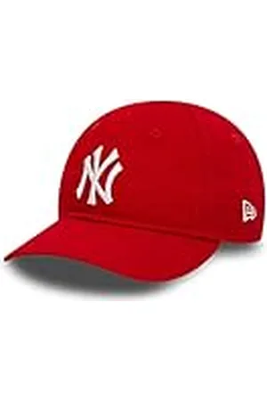 New Era York Yankees MLB League Essential Cardinal Red White 9Forty Infant Cap - Infant