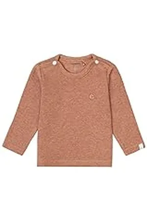 Noppies Baby U tee LS Rib Natal Camiseta, , 6 Mes Unisex bebé
