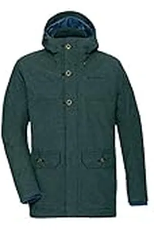 Vaude Ceduna Parka II Chaqueta, Hombre, Verde (Cuarzo), Medium