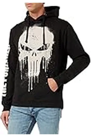 Marvel Punisher Skull Sudadera con Capucha, , M para Hombre