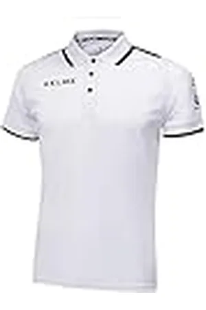 kelme M/C Lince Polo, Hombre, Blanco/Marino, 3XL
