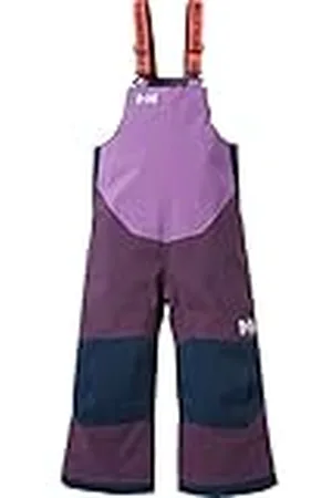 Helly Hansen K Rider 2 Ins Bib, Pantalones De Senderismo Unisex Niños, Violeta (Purple)