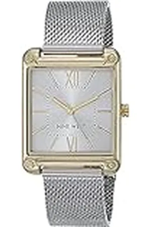 Nine West Reloj de Pulsera de Malla para Mujer