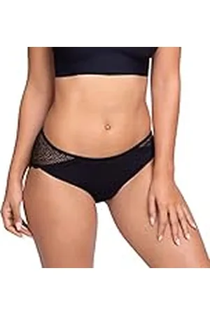 Proof Braga Menstrual con Encaje - absorción Moderada hasta 3 tampones, Lavable, Anti-Fugas, Anti-Olor, trasnspirable, Postparto, pérdida orina, cómoda, antibacteriana, - M