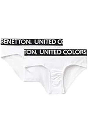 Benetton Set 2 Slip 3OP80S484 Ropa Interior, , 90 para Niños