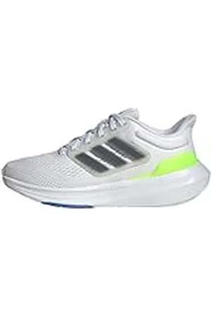 adidas Ultrabounce Shoes Junior, Zapatillas para Correr, Cloud White/Core Black/Lucid Lemon, 38 EU