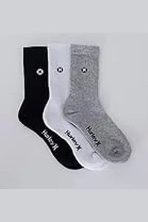 Hurley Calcetines Pack 3 Hombre - H2O Dri Crew