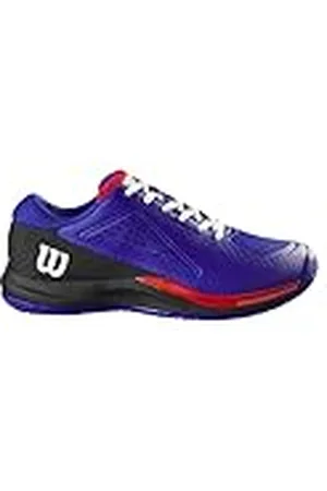 Wilson Rush Pro Ace Jr, Sneaker, Bluing/Black/Orange, 36 EU