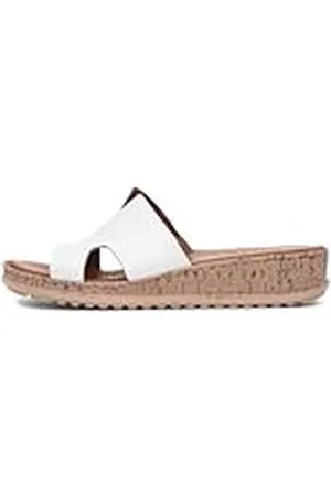 Hush Puppies Eloise, Sandalias de Verano para Mujer, White, 38 EU