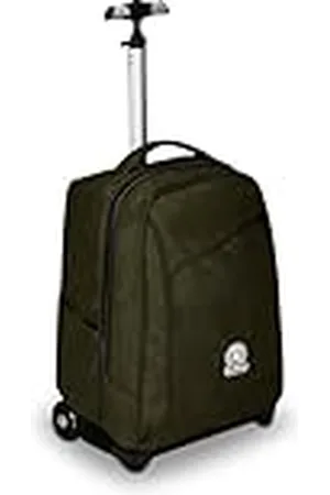 Invicta Maleta escolar Benin Solid, militar, 2 en 1, con correas para uso mochila, bolsillo para botella y porta portátil, escuela y viajes, niños, , Talla única, Escolar