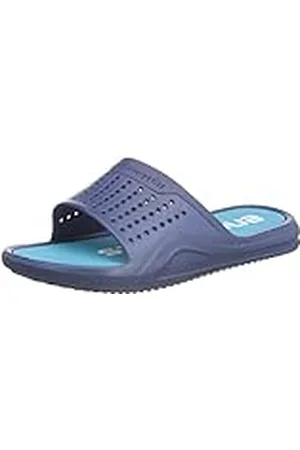 energetics Pampel, Zapatillas De Baño Hombre, Navy/Blue Aqua/White, 38 EU