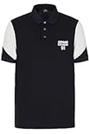Armani Exchange Polo de Manga Corta Colo Block 91, , M para Hombre