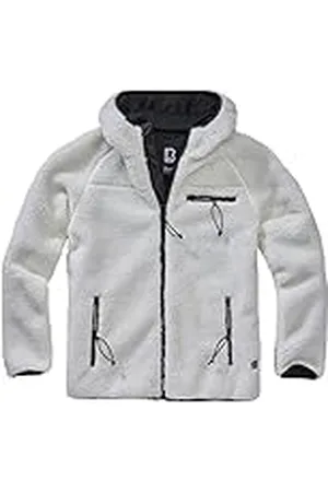 Brandit Teddyfleece Worker Jacket, color: white, size: 3XL
