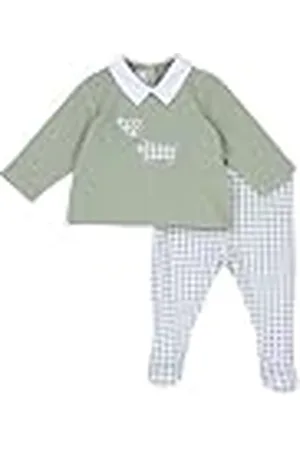 chicco Conjunto Recién Nacido con Camiseta y Polainas de Algodón Suave, Ideal para Primavera y Otoño, Idea Regalo Nacimiento, Designed in Italy, Ropa Bebé 0-24 Meses