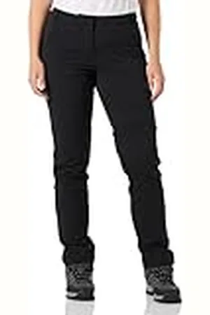 Jack Wolfskin Pantalones Glastal con Cremallera W Senderismo, Mujer, , 38