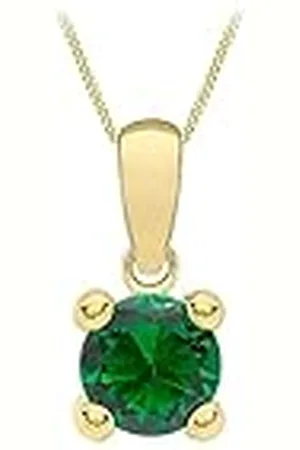 Amazon Collar con Colgante de Piedra Natal de Mayo en Oro de 9 Quilates (previamente Amazon Collection)