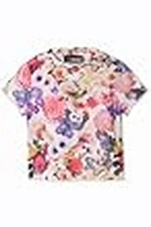 Desigual TS_Cataleya Camiseta, Material de Acabados, 8 años para Niñas