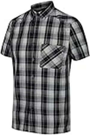 Regatta Kalambo V - Camisa Deportiva De Cuadros, Manga Corta Y Tejido De Secado Rápido Shirts, Hombre, , XXL
