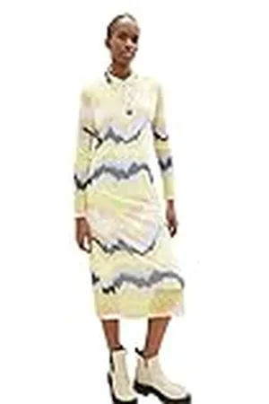 TOM TAILOR 1035452 Vestido, 31112-New Batik Print, L para Mujer